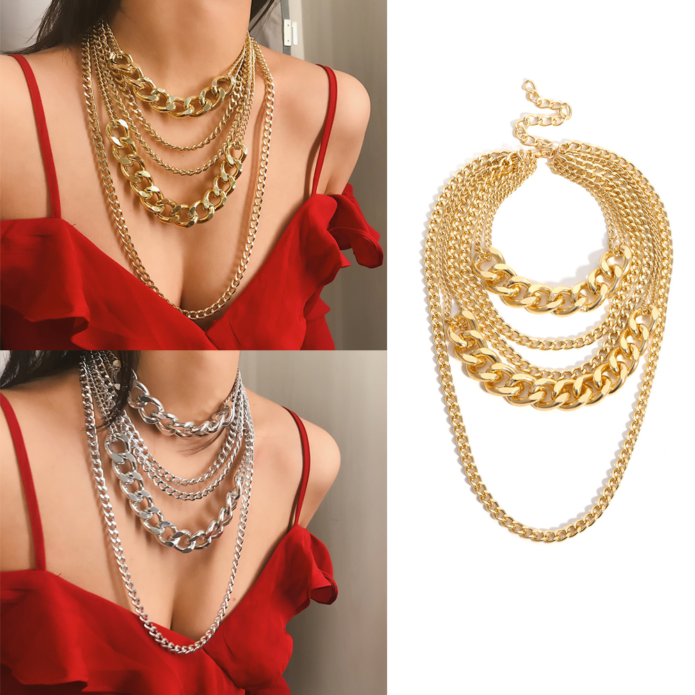 Vòng cổ thời trang phong cách hiphop cá tính cho nữ