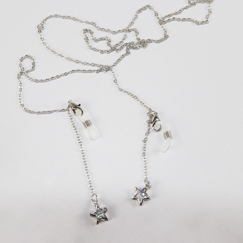 Dây đeo mắt kính chống thất lạc đính ngọc trai thời trang