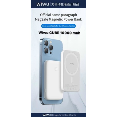 Sạc dự phòng WIWU Magsafe CUBE 10000 mAh