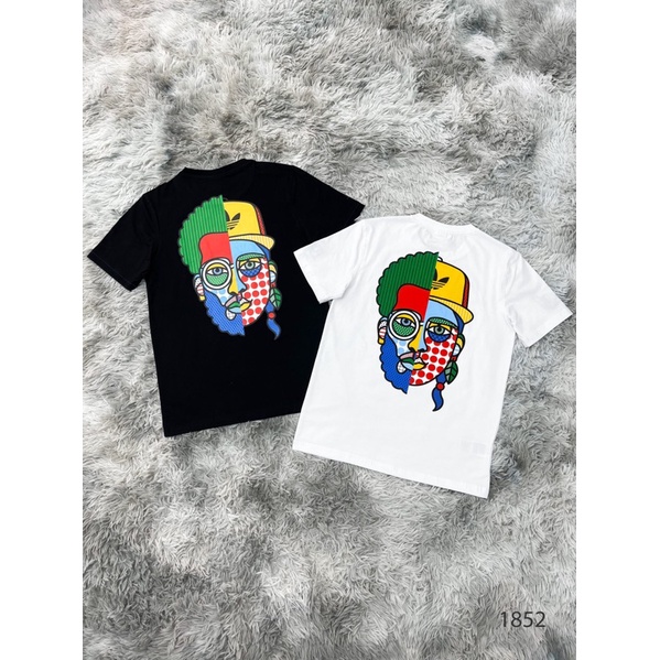 Áo thun logo hoạ tiết  nam nữ