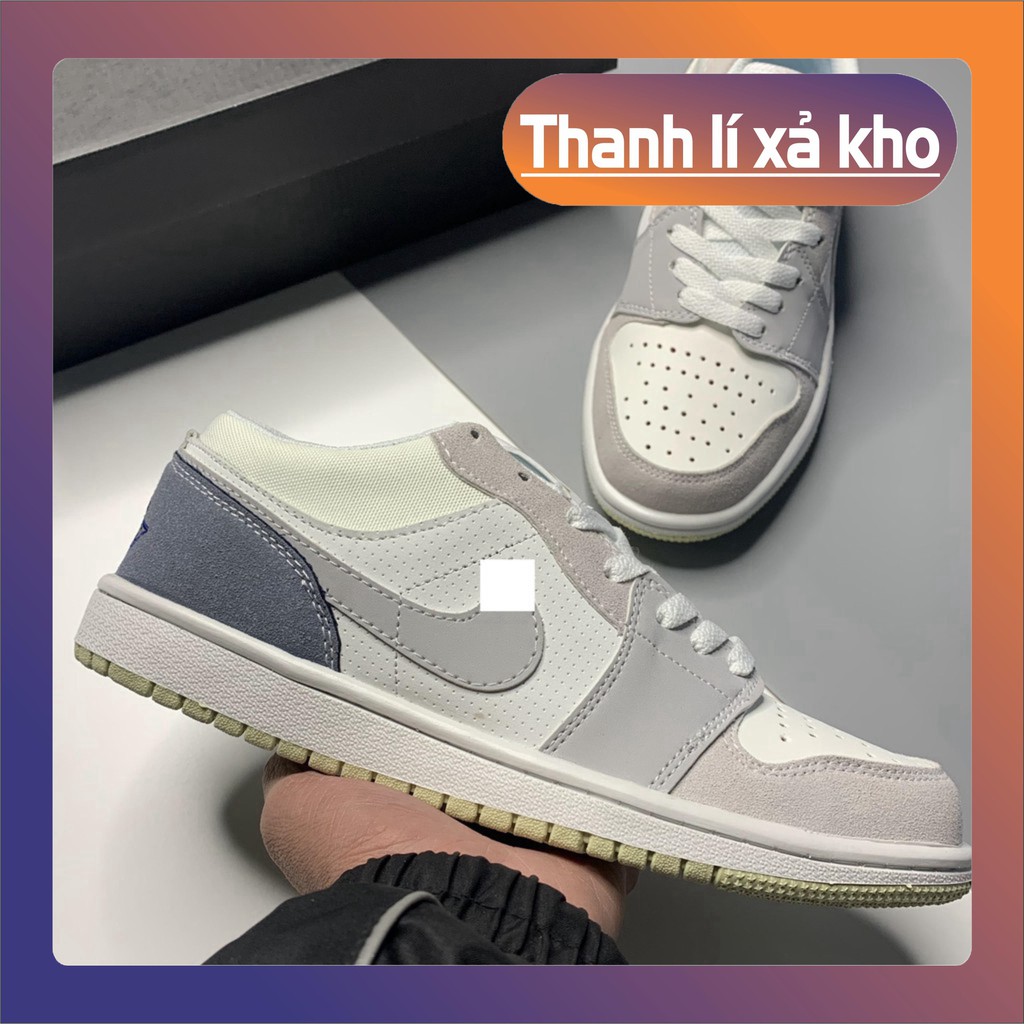 [FREESHIP] Giày Jordan, Giày Sneaker JD1 Paris Đế Khâu, Da Lộn Hot Nhất 2021 Full Size Nam Nữ (36-43)