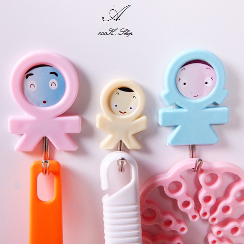 Bộ móc treo gia đình bé