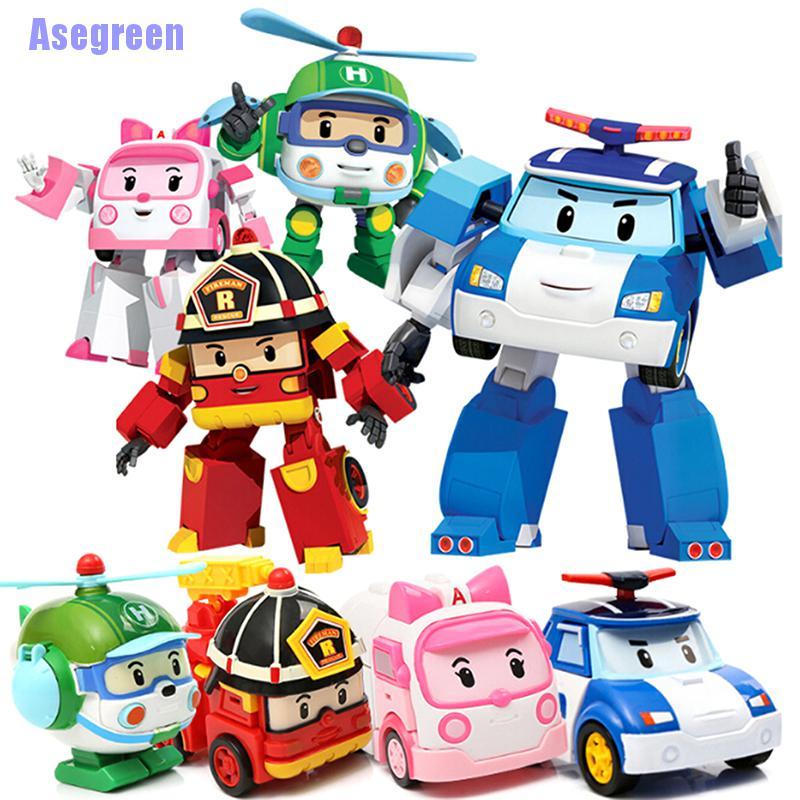 Đồ Chơi Rô Bốt Biến Hình Xe Hơi Robocar POLI Dễ Thương