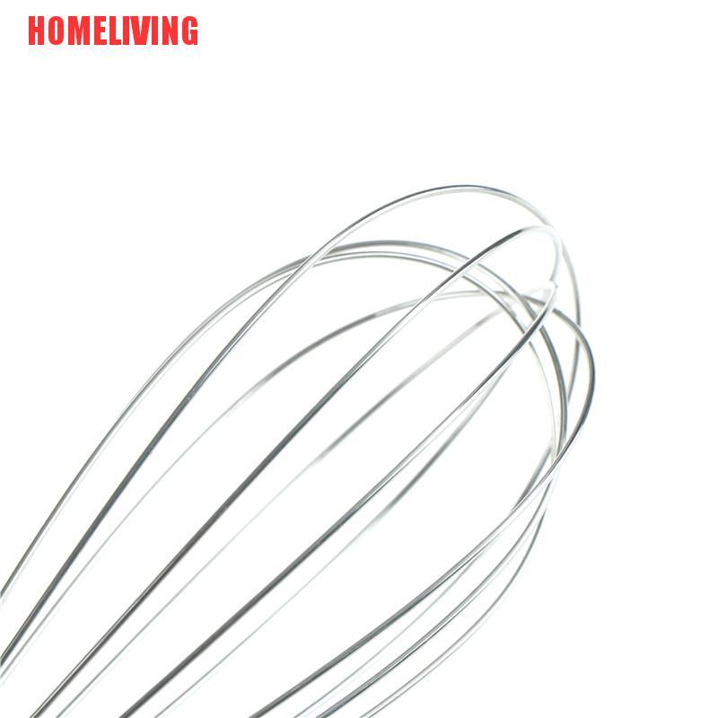 Dụng Cụ Đánh Trứng Bằng Thép Không Gỉ 8 / 10 / 12 Inches Mới