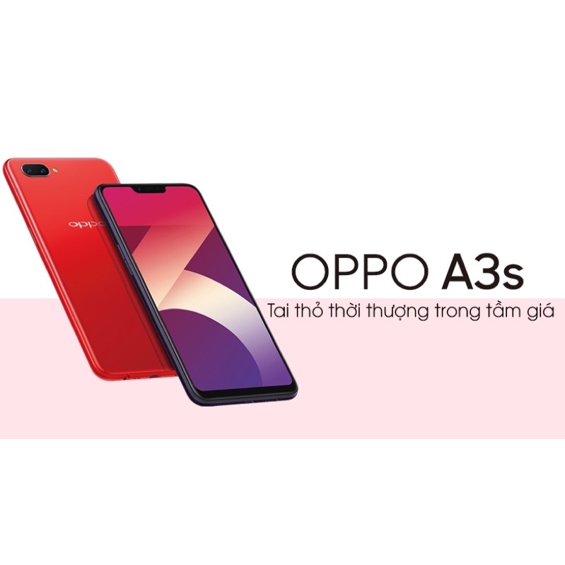 điện thoại oppo A3S tặng sạc ốp tai nghe