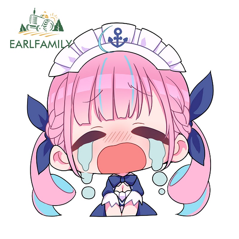 Đề Can 13cm inugami korone hololive peeker Dán Kính Chắn Gió Xe Hơi / Mô Tô / Xe Máy rv jdm van