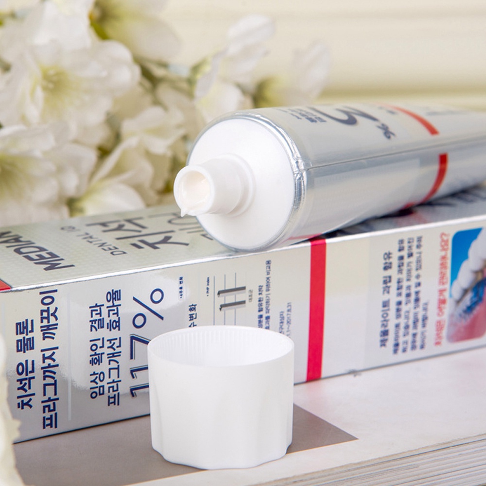 Kem đánh răng làm trắng răng, giảm ê buốt Median Dental IQ 93% bán chạy số 1 Hàn Quốc 120g NPP Shoptido