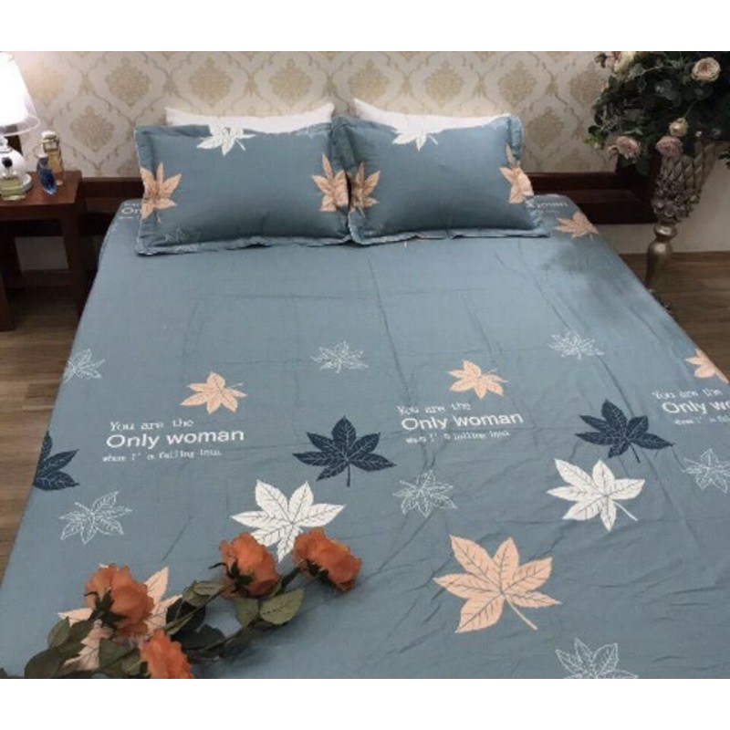 2 VỎ GỐI NẰM LÓT BÔNG. COTTON HÀN 45x65 cm