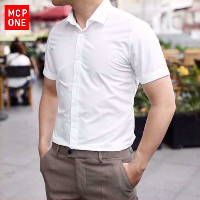 (FULL MÀU) Áo sơ mi nam Cộc Tay phom dáng Hàn Quốc - MCPONE | BigBuy360 - bigbuy360.vn