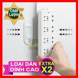 Bộ miếng dán ổ cắm điện, móc treo đồ, dán cố định vật dụng