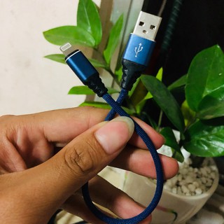 Dây sạc IPngắn 15cm Chống Đứt