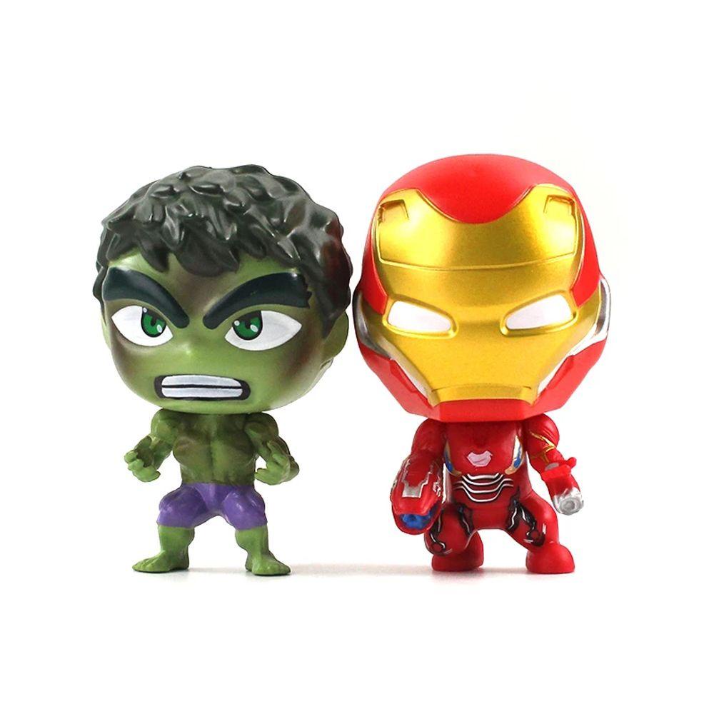 Mô Hình Nhân Vật Hoạt Hình Avengers Bằng PVC Trang Trí Bàn Làm Việc