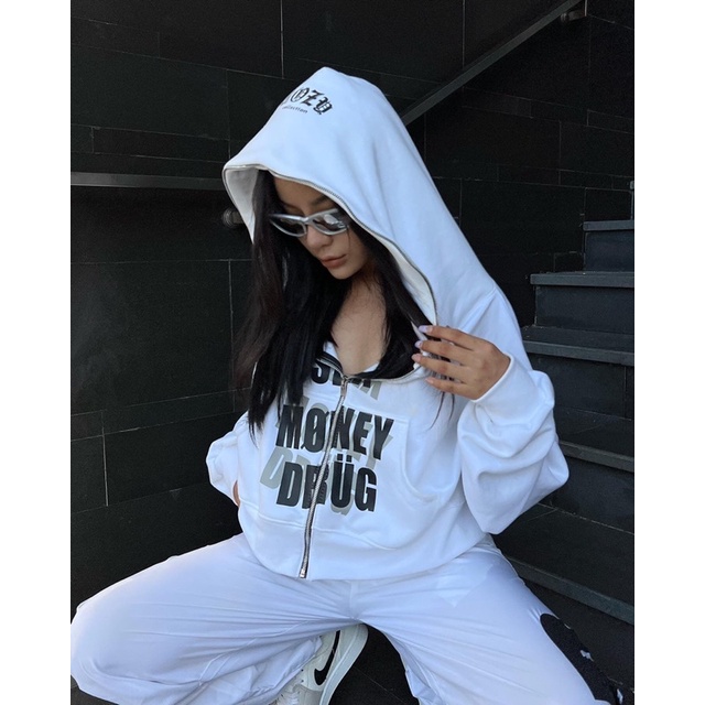 Áo Khoác "SMD" Cropped