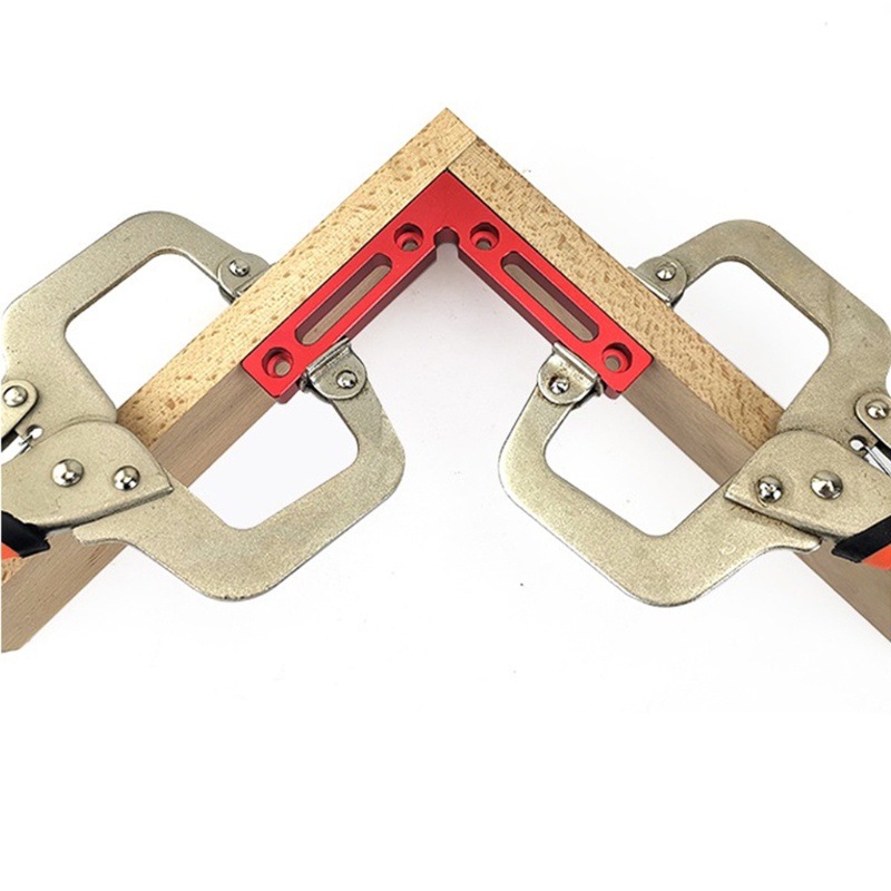 Kẹp Định Vị Hình Vuông 90 Độ Bằng Hợp Kim Nhôm Chuyên Dụng Cho Thợ Mộc