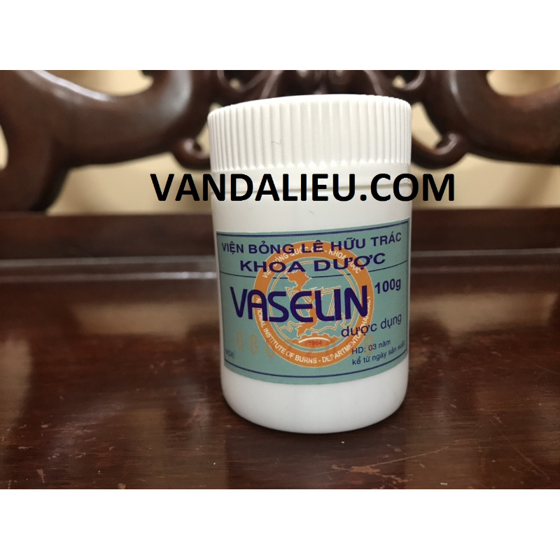 VASELINE 100G VIỆN BỎNG QUỐC GIA LÊ HỮU TRÁC .