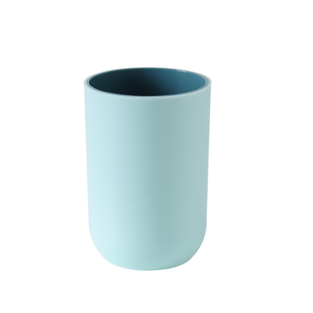 Cốc Đánh Răng để bàn chải đánh răng màu Pastel không có quai cầm, đồ dùng phòng tắm tiện dụng