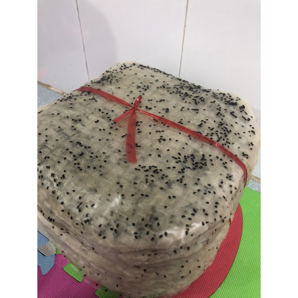 BÁNH TRÁNG NHÚNG MÈ ĐEN TRÁNG BẰNG TAY) | BigBuy360 - bigbuy360.vn