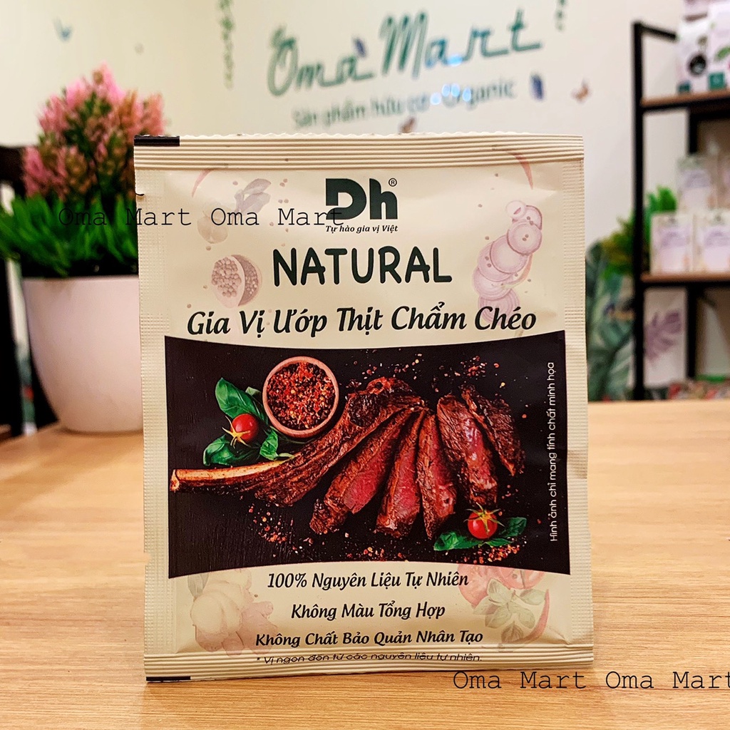 Gia vị ướp thịt chẩm chéo Dh Food 10g
