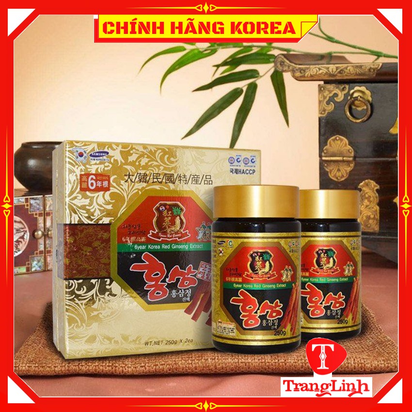 Cao hồng sâm Kanghwa hàn quốc, hộp 2 lọ - Cao sâm hàn quốc chính hãng - tranglinhkorea