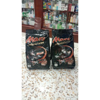 Kẹo Socola Thanh Mini Mars Miniatures 150g/Túi Úc