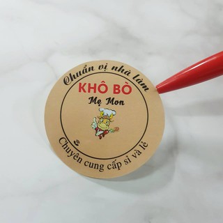 Tem nhãn in theo yêu cầu