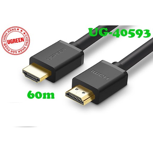 Cáp HDMI 1.4 Dài 60 Mét Cao Cấp UGREEN 40593 - Hàng Chính Hãng