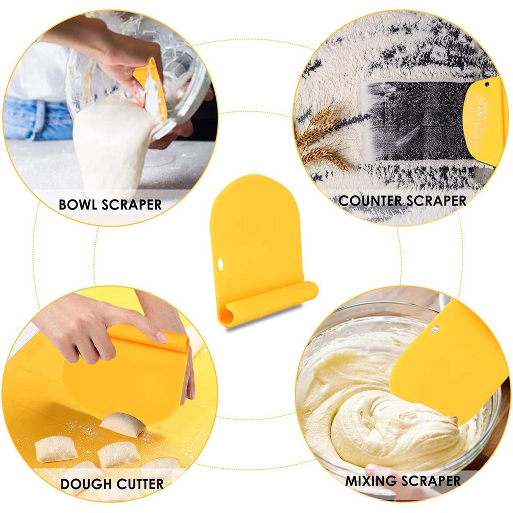 Dụng Cụ Cắt Bột Làm Bánh 2 Trong 1 Bằng Thép Không Gỉ