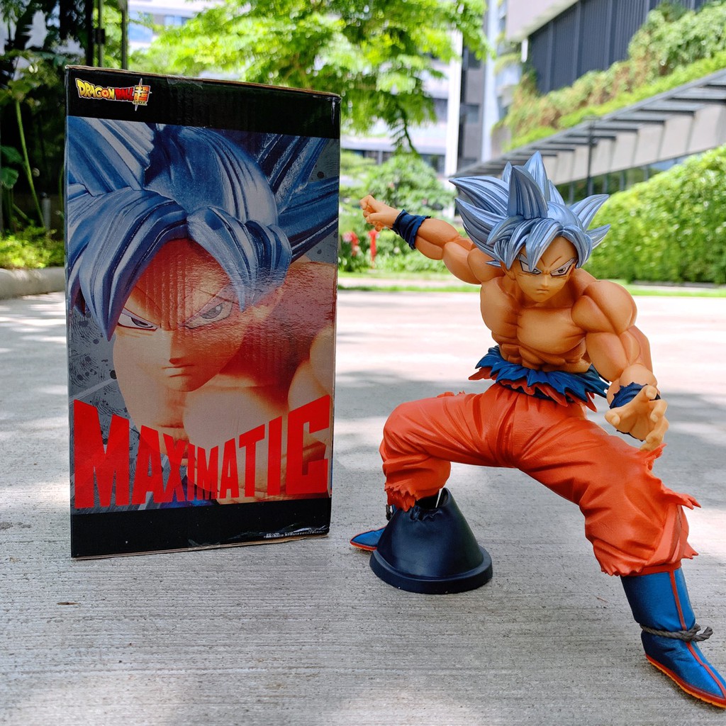 Mô Hình Chính Hãng Banpresto Son Goku Ultra Instinct Figure Dragon Ball Super Maximatic