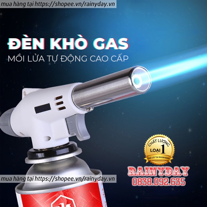 Đầu khò gas, đèn khò ga có mồi lửa sử dụng cho bình gas mini