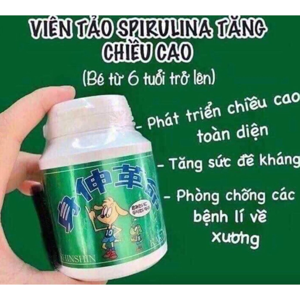 Tảo hỗ trợ tăng chiều cao Shinshin Kakumei Nhật Bản