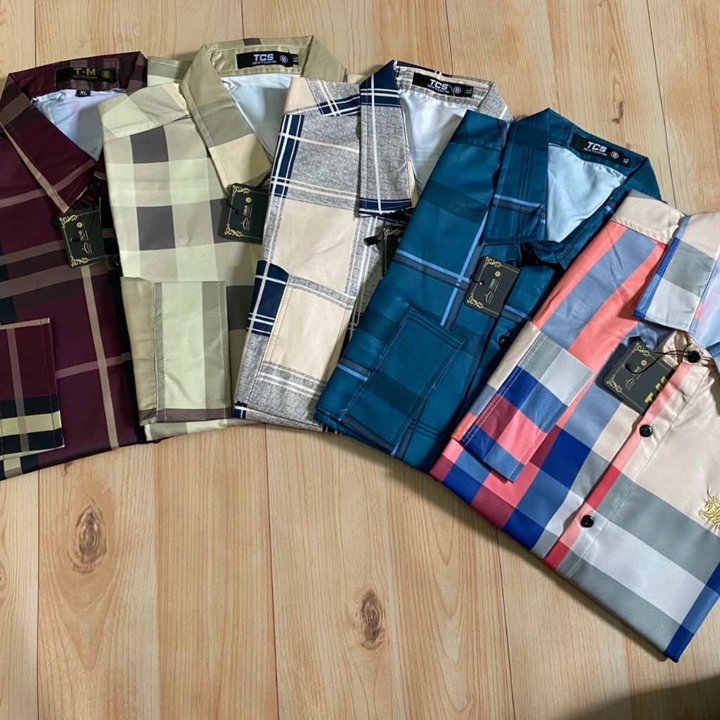 [CHẤT ĐẸP] ÁO SƠ MI CARO CAO CẤP DÀI TAY - CHẤT LIỆU LỤA THÔ CAO CẤP, CO GIÃN DẦY DẶN, MỀM MỊN, THẤM HÚT MỒ HÔI | BigBuy360 - bigbuy360.vn