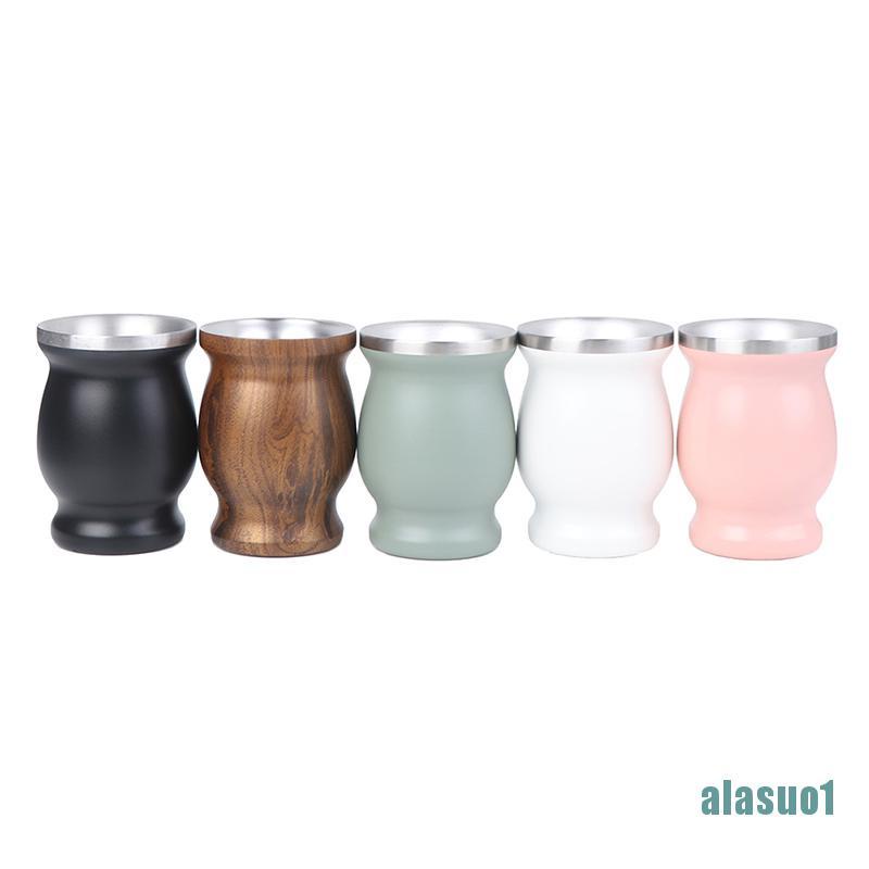 Cốc uống trà Yerba Mate bằng thép không gỉ 304 8oz