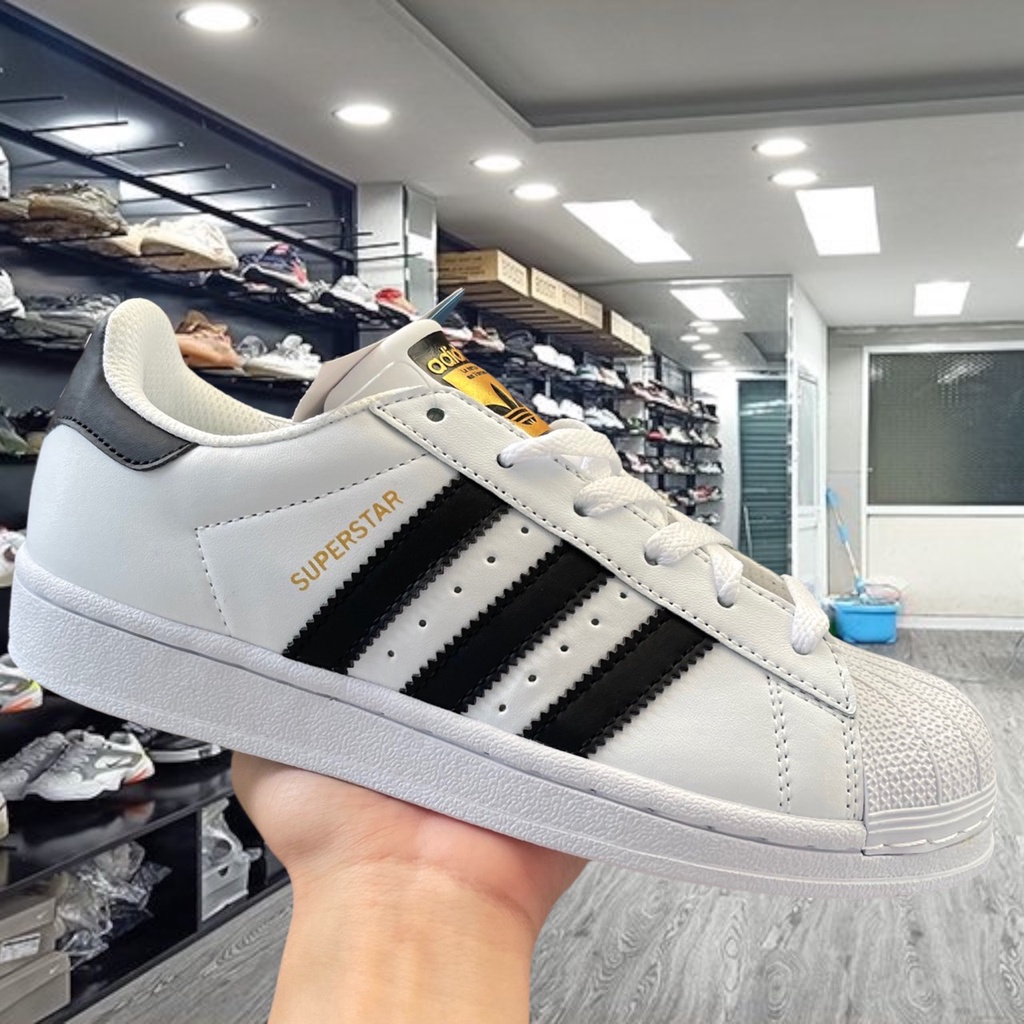 Giày  sneaker adidas mũi sò tem vàng chuẩn xịn full size nam nữ  - Yabi_boutique