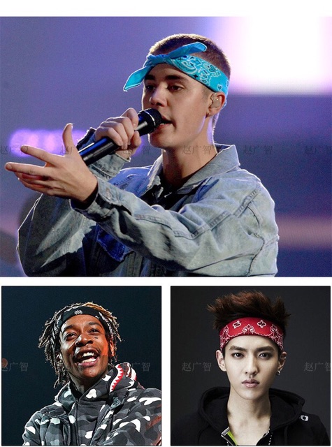 Khăn bandana exo bts bigbang phong cách đường phố