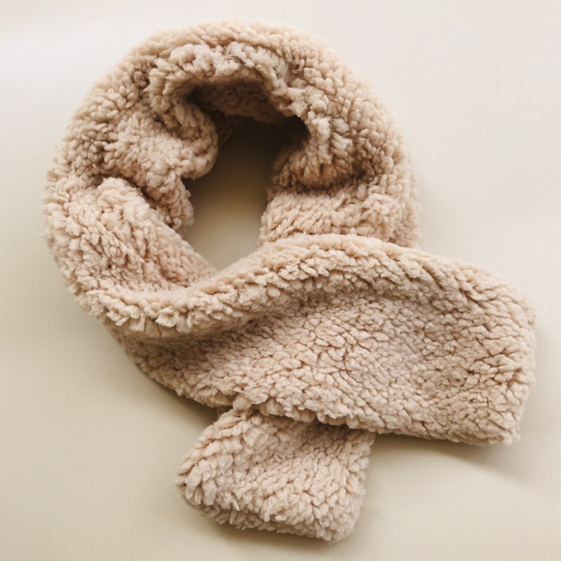 Set 2 Mũ beanie Trùm Đầu Kèm Khăn Choàng Cổ Giữ Ấm Cho Bé