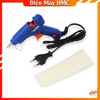 Súng bắn keo silicon 🔥[SALE sập sàn]🔥 Súng bắn keo silicon mini 20W thân nhựa cách nhiệt chống nóng siêu bền