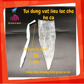 Túi lưới đựng vật liệu lọc hồ cá dài 35 cm - phụ kiện cho vật liệu lọc hồ cá