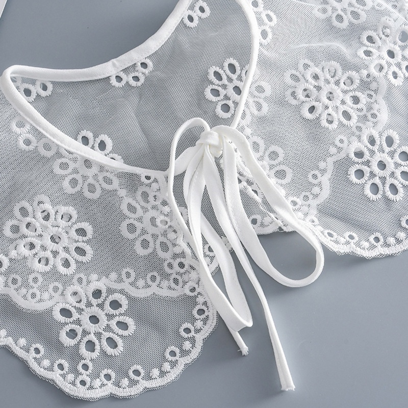 Áo Choàng Ren Lưới Xuyên Thấu Họa Tiết Chấm Bi Thêu Hoa Xinh Xắn Thời Trang Mùa Hè Cho Nữ