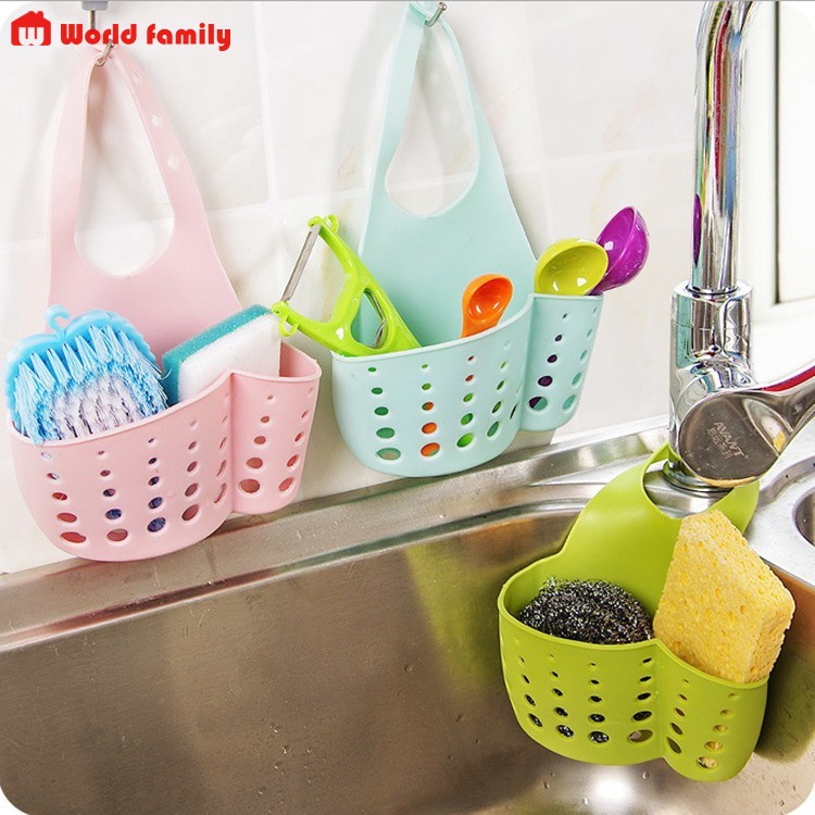 Giỏ Đựng Đồ Rửa Chén, Giỏ Treo đồ nhỏ Bồn Rửa Chén/Bát thông minh hiện đại