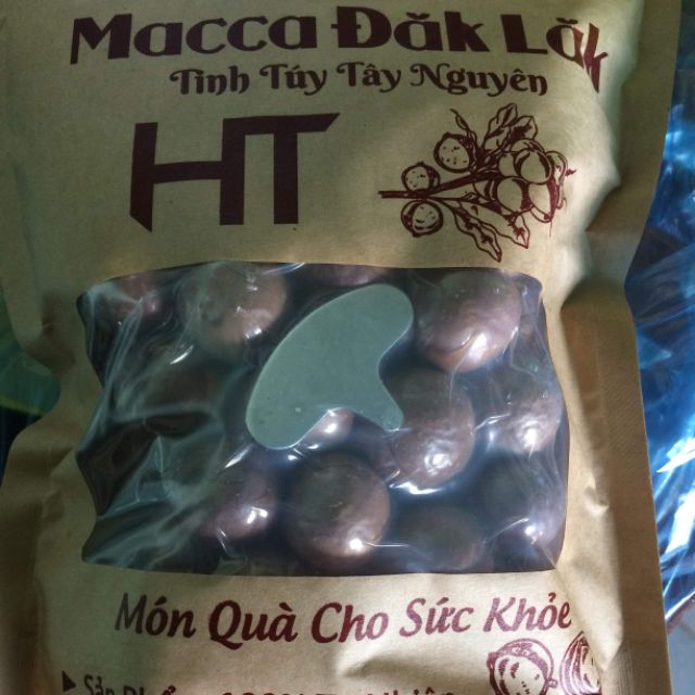 500g Măc Ca sấy  nứt vỏ Đăk Lăk