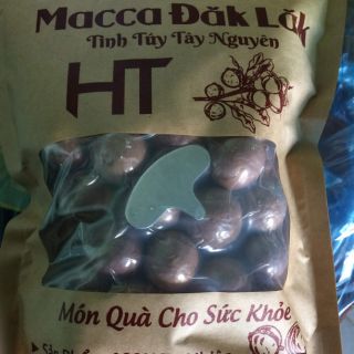 500g măc ca sấy nứt vỏ đăk lăk