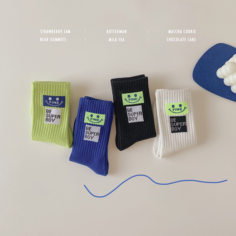 Tất cổ cao chữ Fine cho bé trai bé gái B68-21130