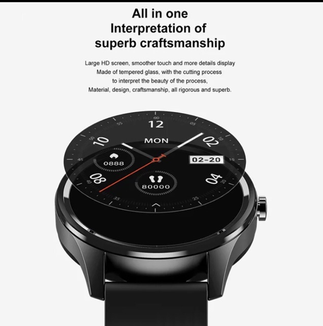 Đồng hồ thông minh HAFU DT55 Smartwatch thông báo tin nhắn cuộc gọi Tiếng Việt