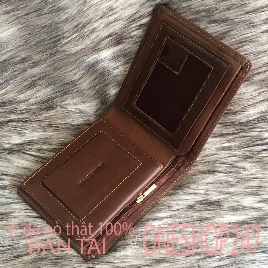 Ví nam A31V,  bóp nam ví da bò nguyên miếng chuẩn đẹp