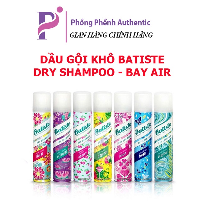 Dầu gội khô Batiste Dry Shampoo 200ml