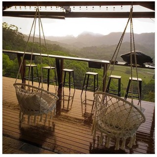 võng ngồi  macrame, võng treo thư giãn macrame