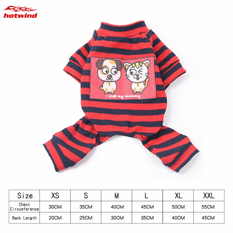 Đồ ngủ jumpsuit thời trang xuân hè đáng yêu cho thú cưng