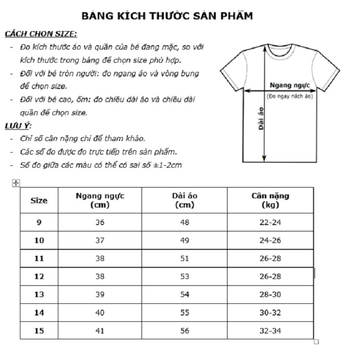 Áo thun in hình cho be gái từ 22kg đến 34kg