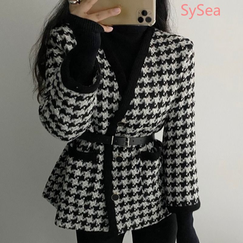 Áo Khoác Len Thời Trang Mùa Đông Hàn Quốc Dành Cho Nữ