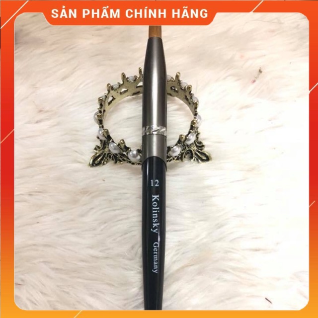 Cọ đắp form móng bột KONISKY GERMANY số 12,14 - 100% lông chồn Thiên Di Nail